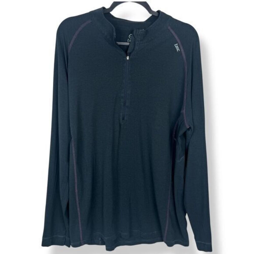 Mens Organic Cotton Bamboo Performance Shirt Size XXL UPF 50 Hiking Golf‎ Tasc